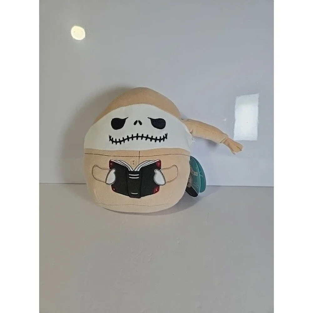 Squishmallows Disney Nightmare Before Christmas 8” Jack Skellington in Pajamas
